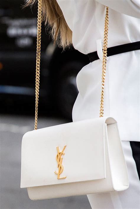 ysl tasche weiß silber|Yves Saint Laurent Online Shop .